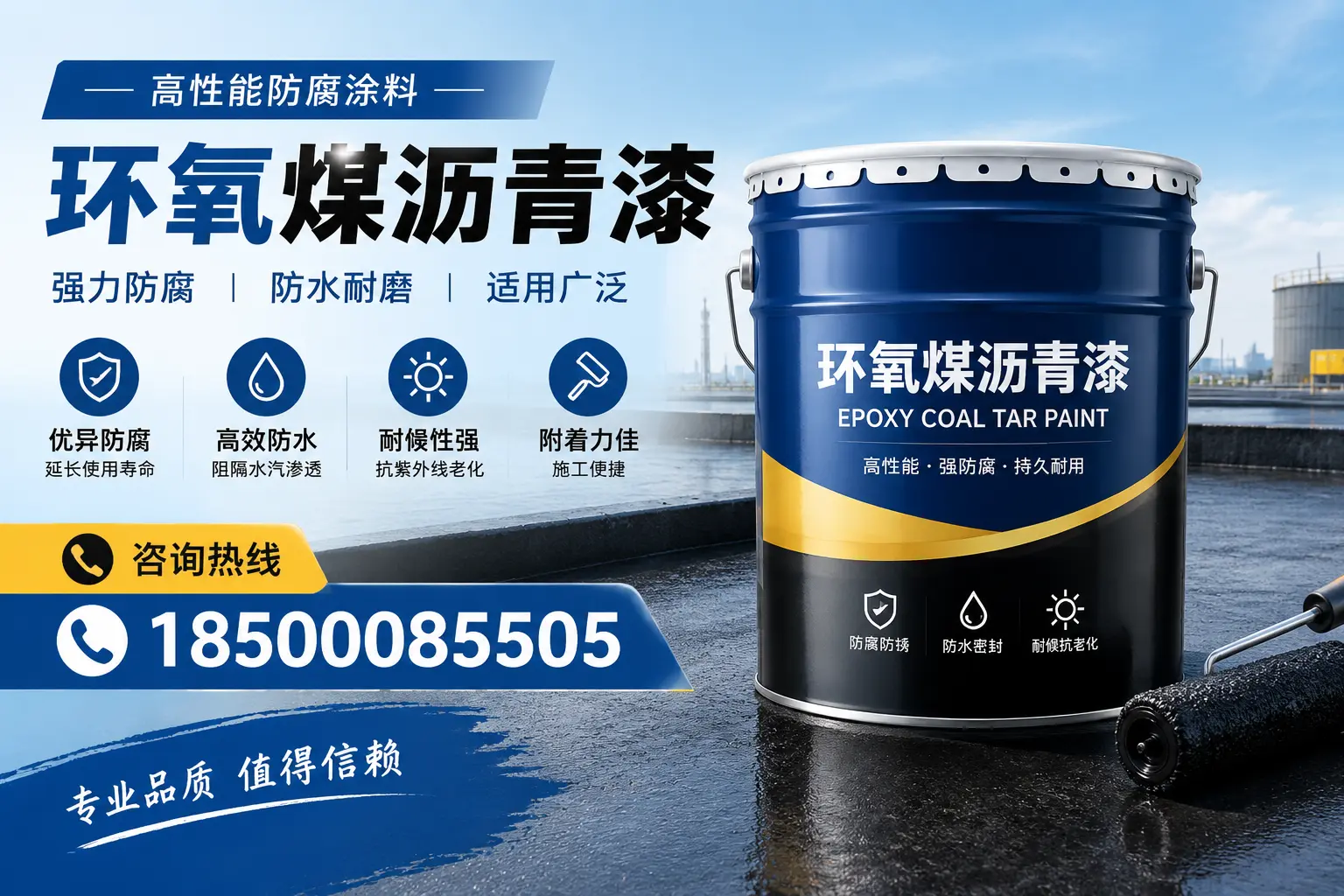 环氧煤沥青漆的主要成分与功能，贵港用户深度了解